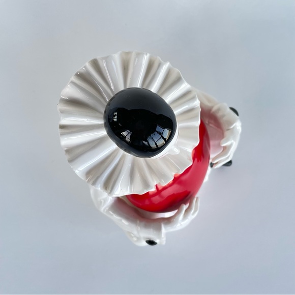 Rare Vintage Taste Setter by SIGMA Pierrot with Heart Ceramic Clown Music Box - Picture 8 of 17